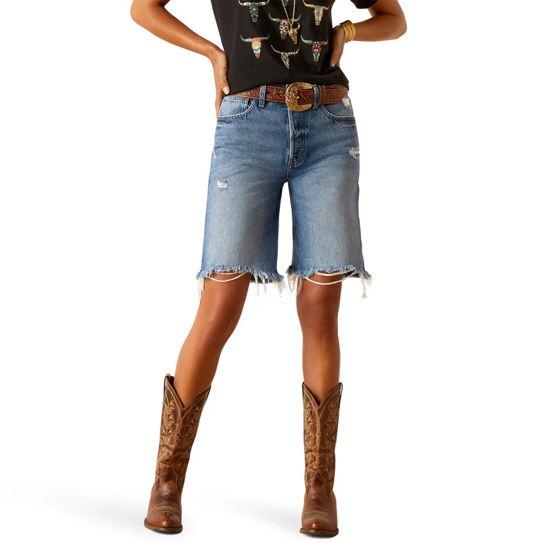 10048264 Ariat Womens Jazmine 10 Denim Shorts CALIFORNIA