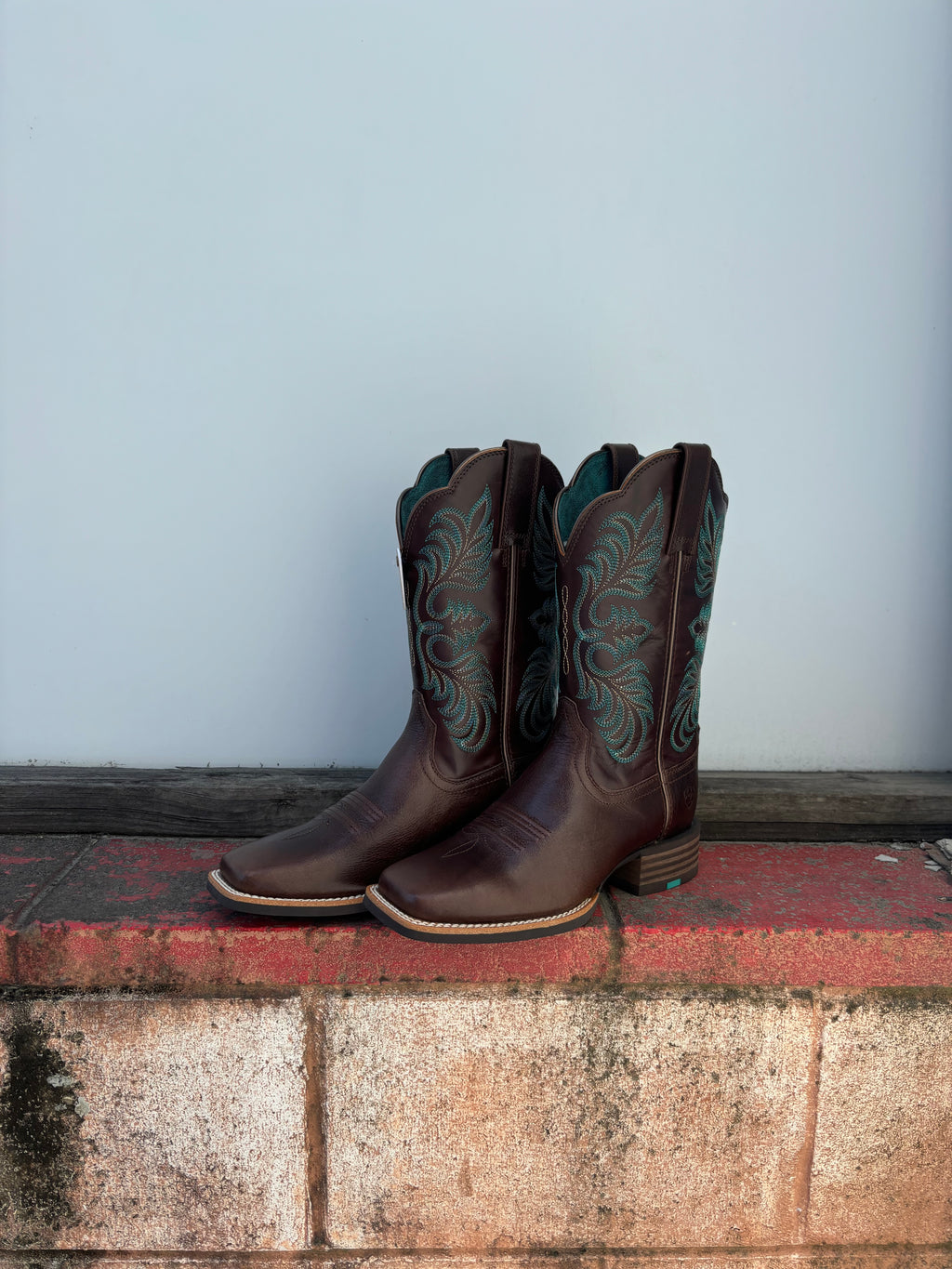 10053606 Ariat Ladies Gillette Boots Arizona Brown Marble Brown LittleBit Country