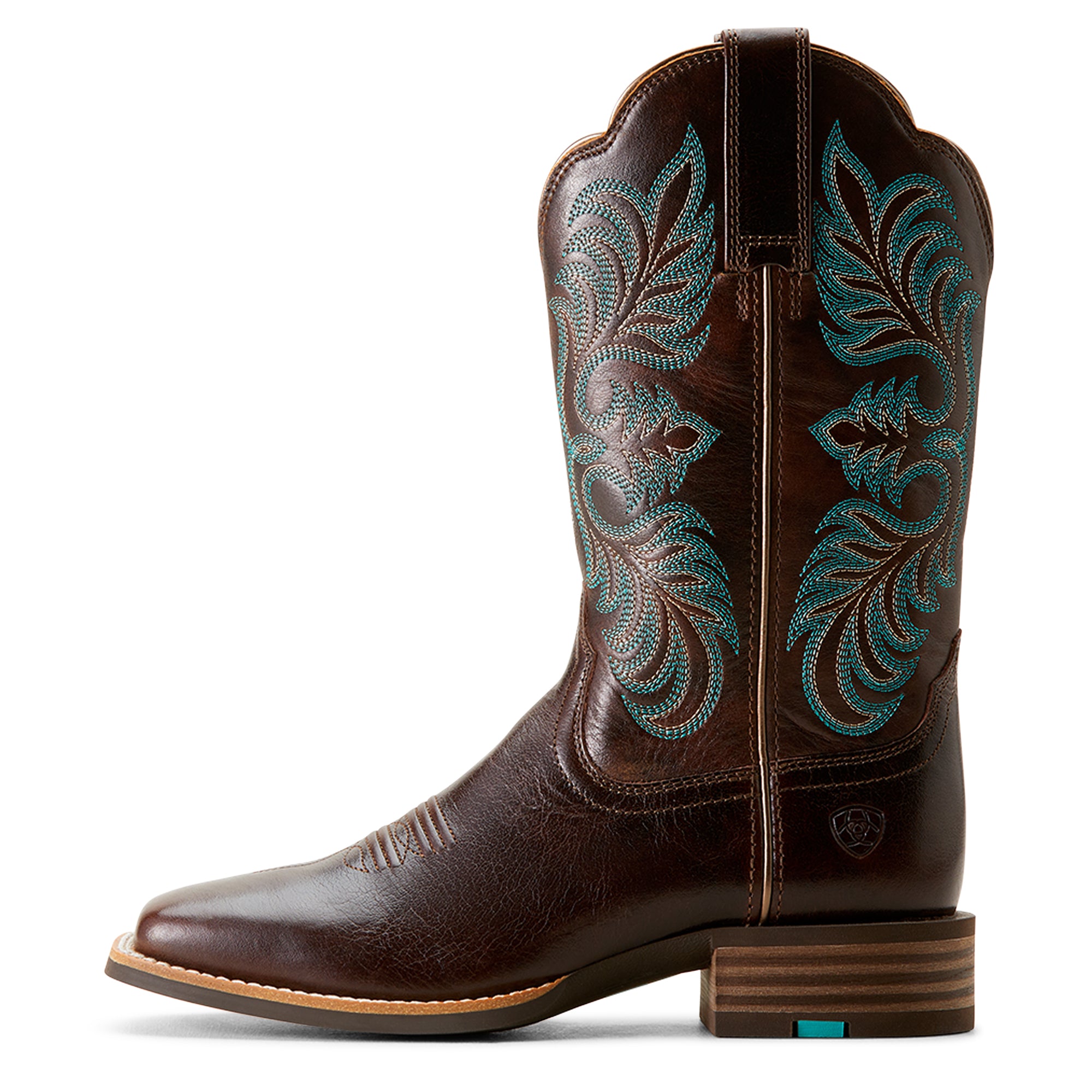 10053606 Ariat Ladies Gillette Boots Arizona Brown/Marble Brown