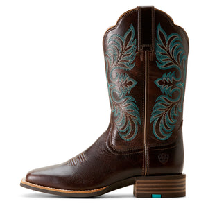 10053606 Ariat Ladies Gillette Boots Arizona Brown/Marble Brown